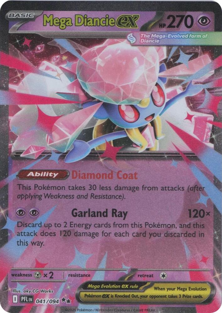 Mega Diancie ex - #041/094