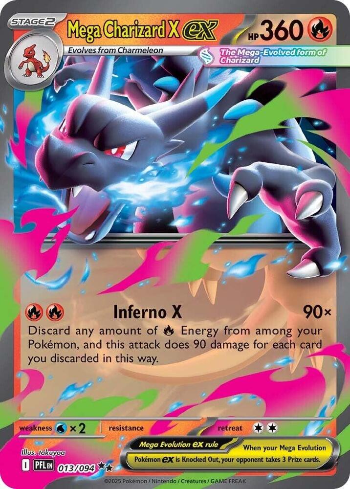 Mega Charizard X ex - #013/094