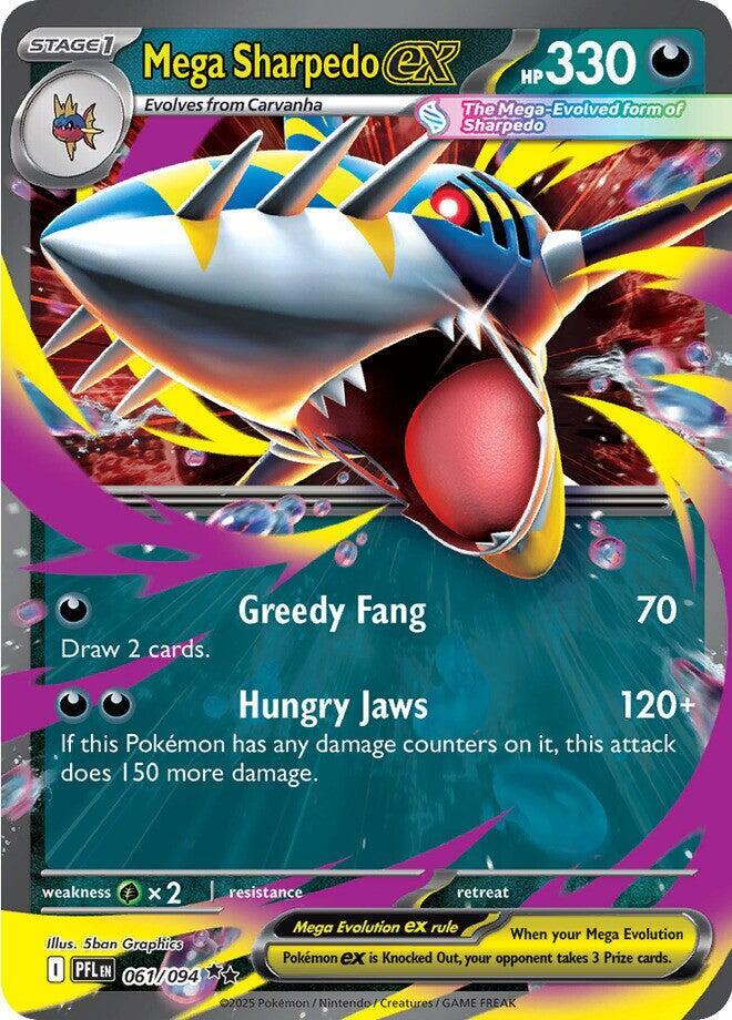 Mega Sharpedo ex - #061/094