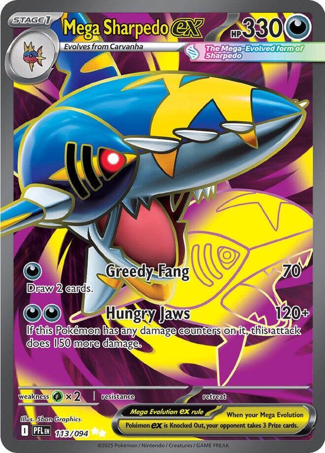 Mega Sharpedo ex - 113/094 - #113/094