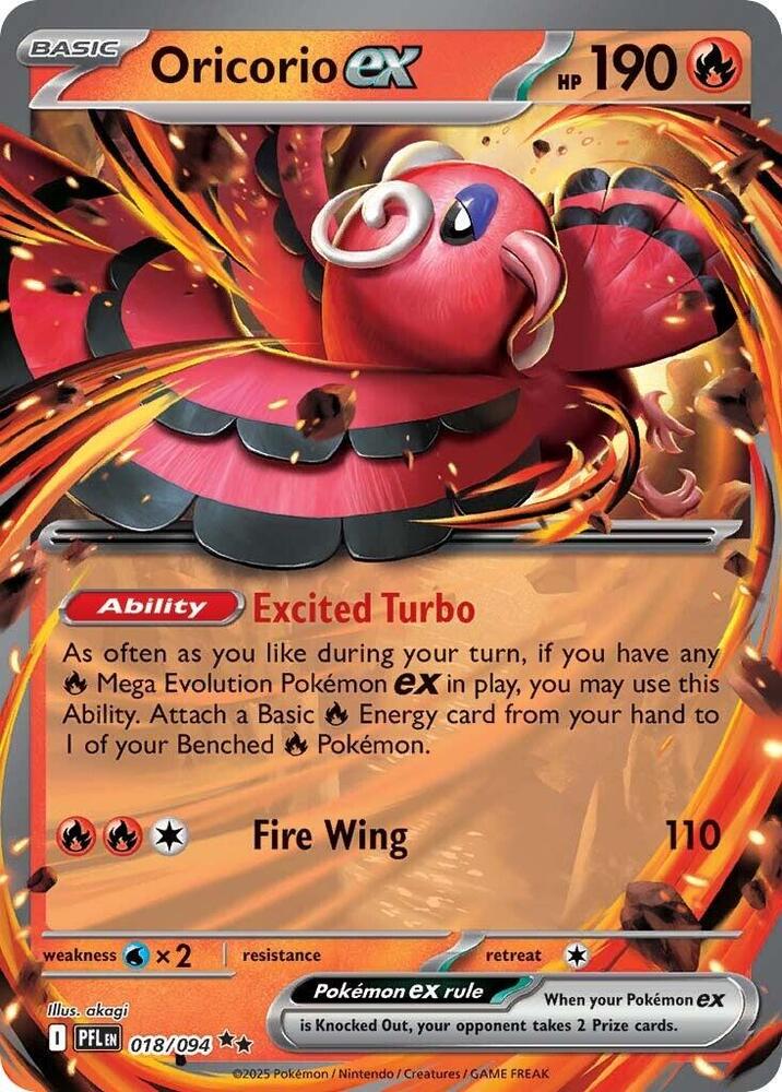 Oricorio ex - #018/094