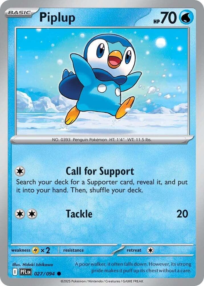Piplup - #027/094