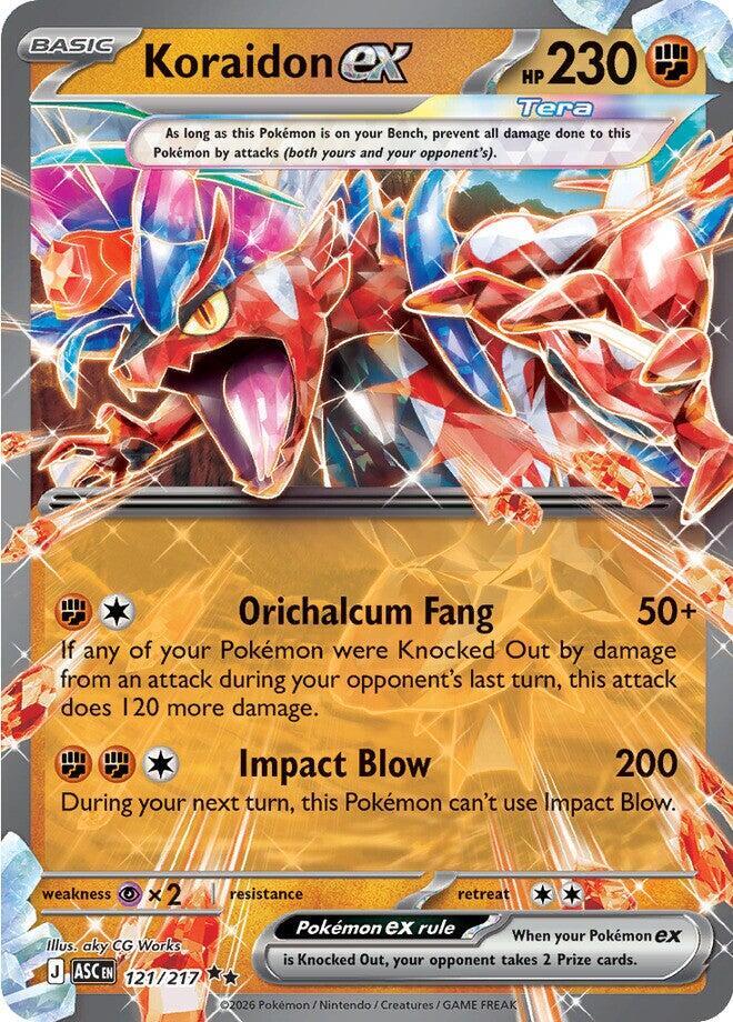 Koraidon ex - #121/217