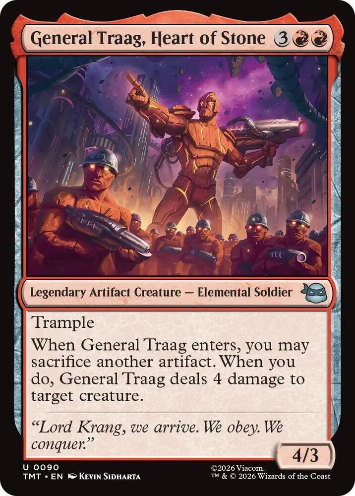 General Traag, Heart of Stone - #90
