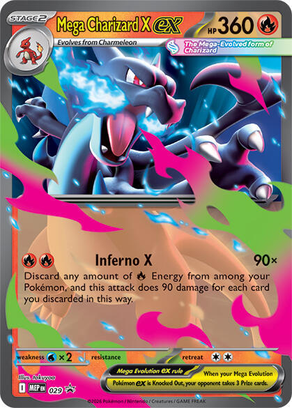 Mega Charizard X ex - 029 - #029