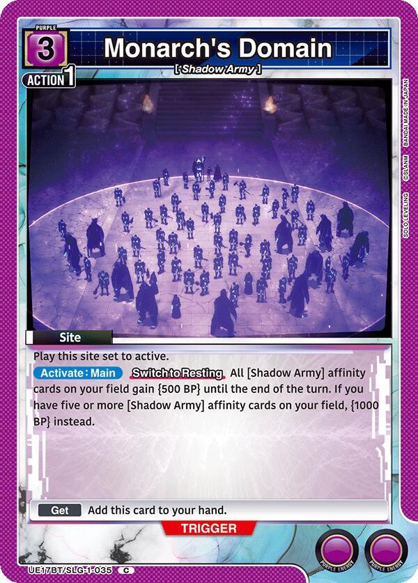 Monarch's Domain - #UE17BT/SLG-1-035