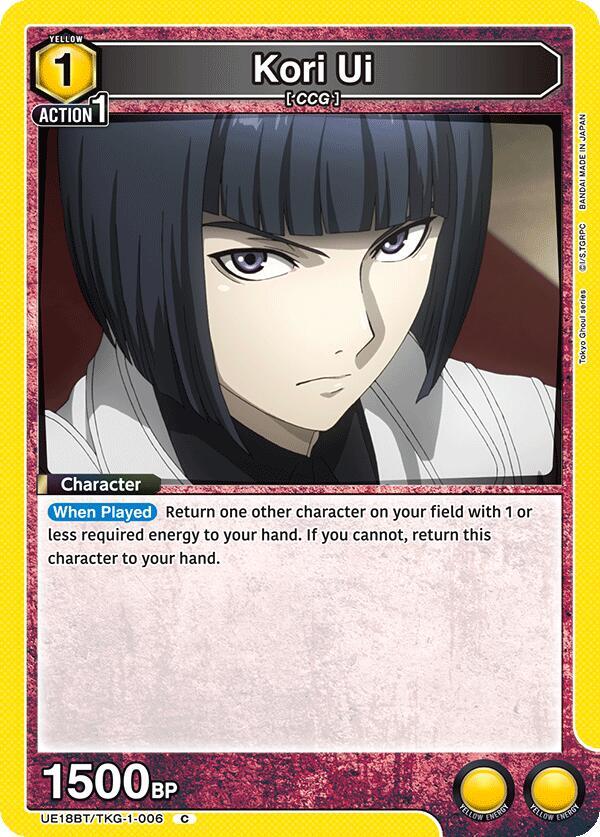 Kori Ui - #UE18BT/TKG-1-006