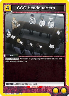 CCG Headquarters - #UE18BT/TKG-1-027