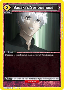 Sasaki's Seriousness - #UE18BT/TKG-1-028