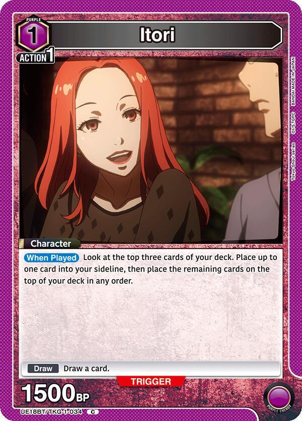 Itori - #UE18BT/TKG-1-034