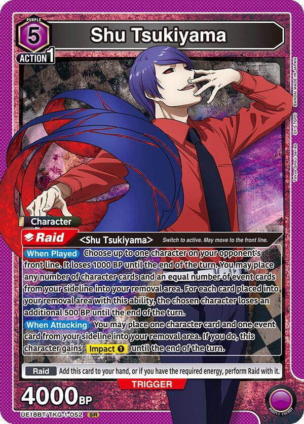 Shu Tsukiyama (052) - #UE18BT/TKG-1-052