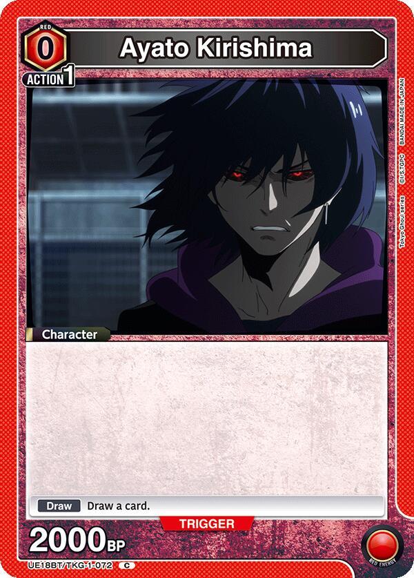 Ayato Kirishima (072) - #UE18BT/TKG-1-072