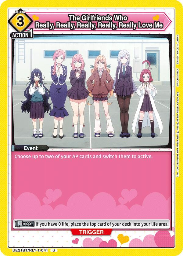 The Girlfriends Who Really, Really, Really, Really, Really Love Me (041) - #UE21BT/RLY-1-041