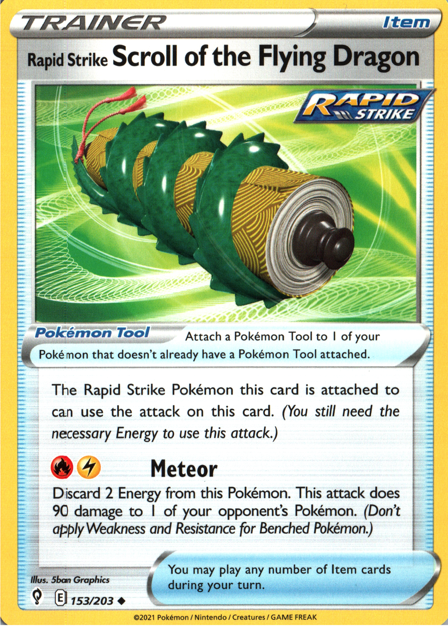 Rapid Strike Scroll of the Flying Dragon