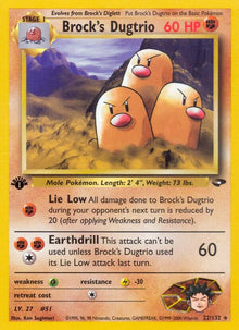 Brock's Dugtrio - #022/132