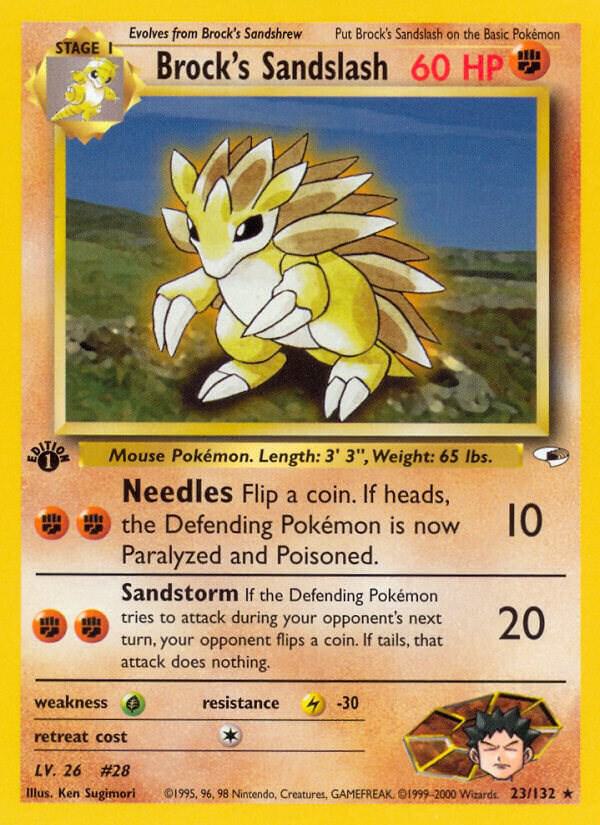Brock's Sandslash - #023/132