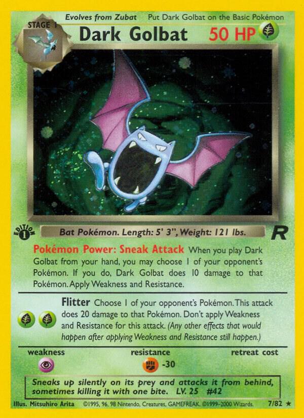 Dark Golbat (7) - #07/82