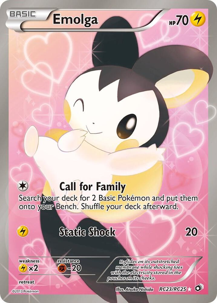 Emolga (Full Art) - #RC23/RC25