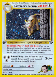 Giovanni's Persian - #008/132