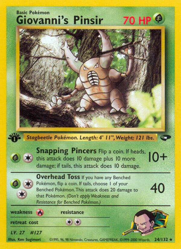 Giovanni's Pinsir - #024/132