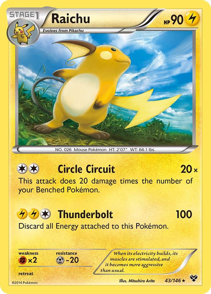 Raichu - #43/146