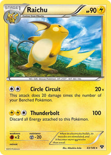 Raichu - #43/146