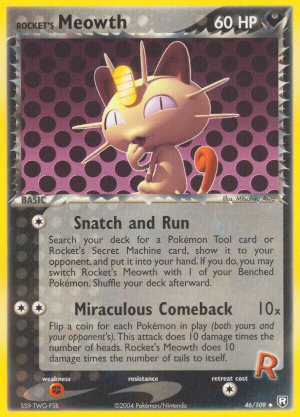 Rocket's Meowth - #46/109