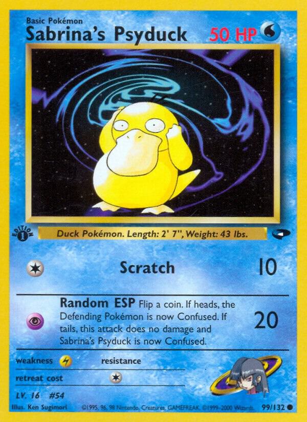 Sabrina's Psyduck - #099/132