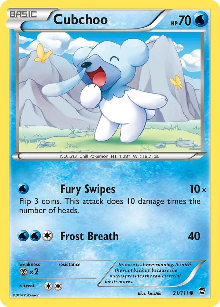 Cubchoo - #21/111
