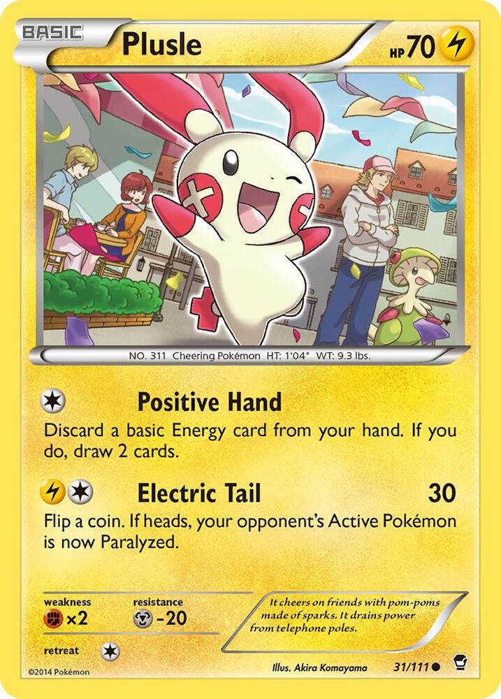 Plusle - #31/111