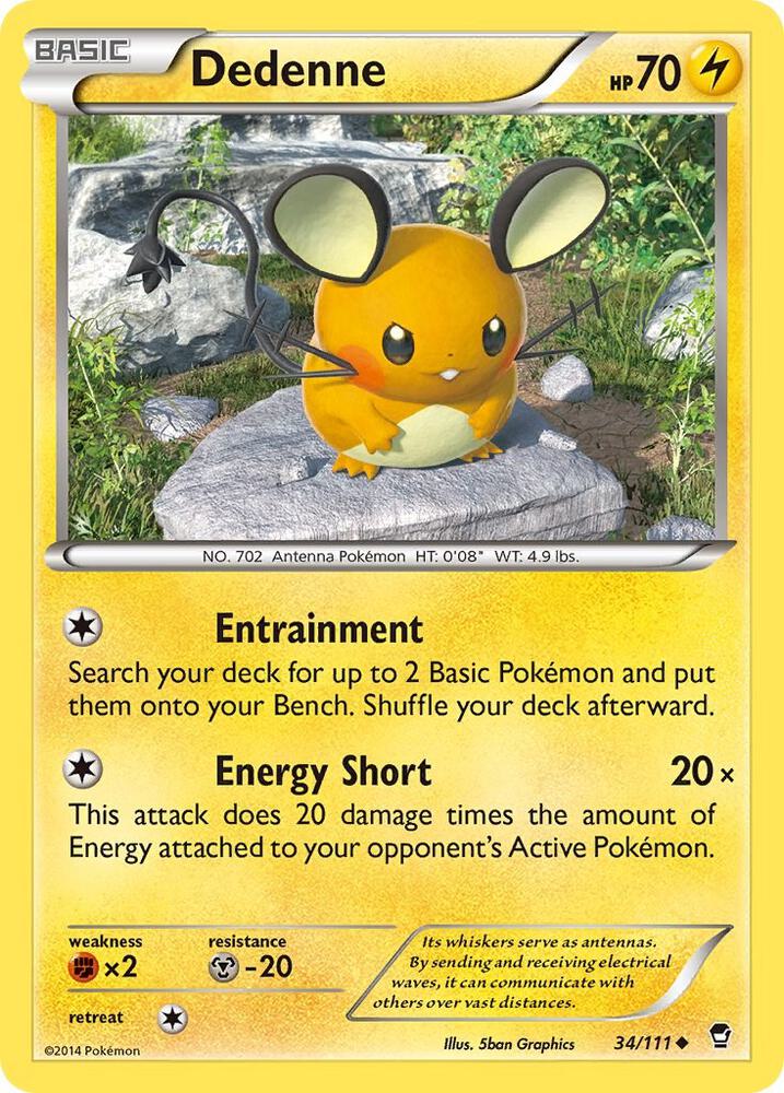 Dedenne - #34/111