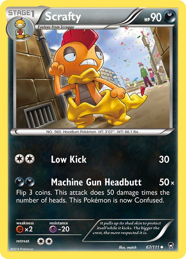 Scrafty - #67/111