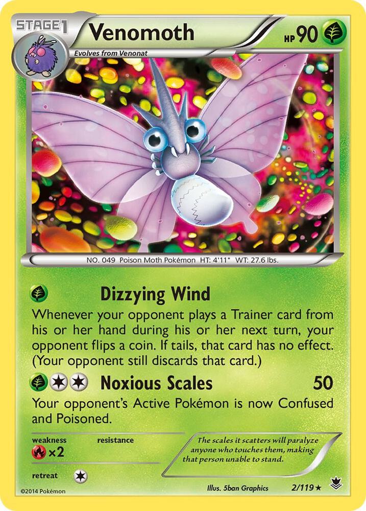 Venomoth - #2/119