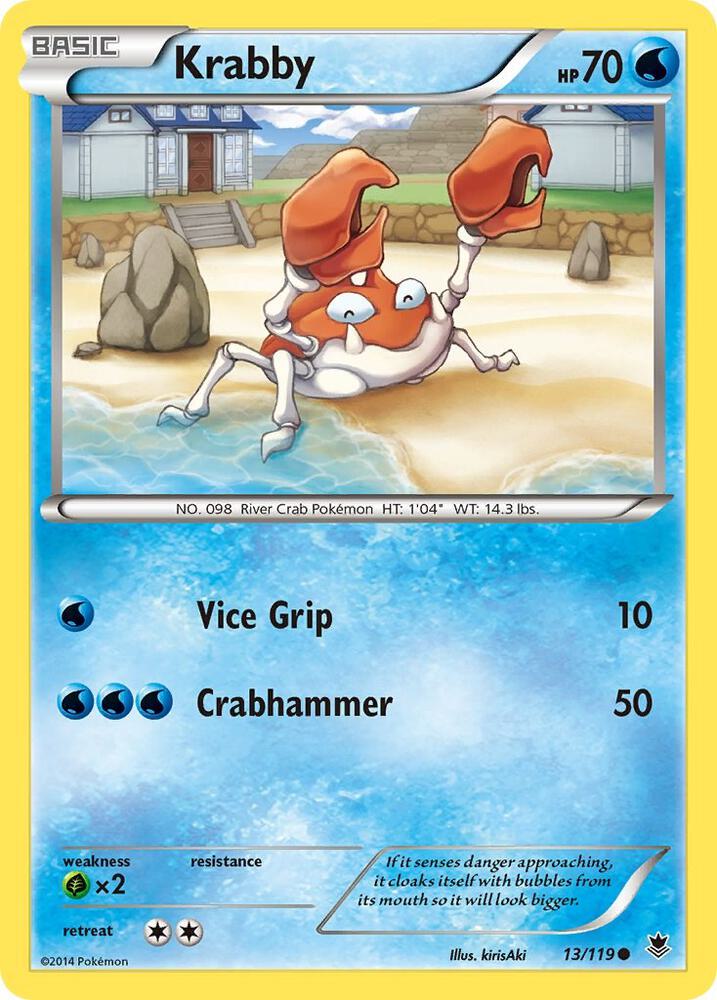 Krabby - #13/119