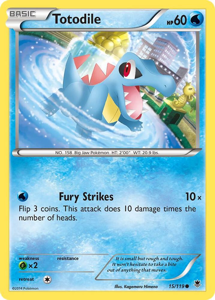 Totodile - #15/119