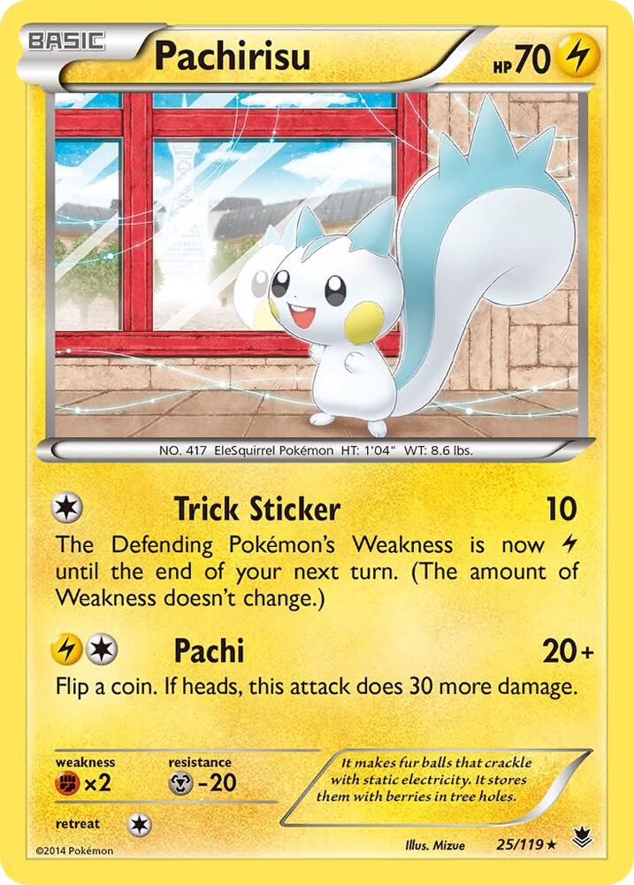 Pachirisu - #25/119