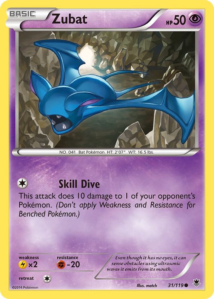 Zubat - #31/119