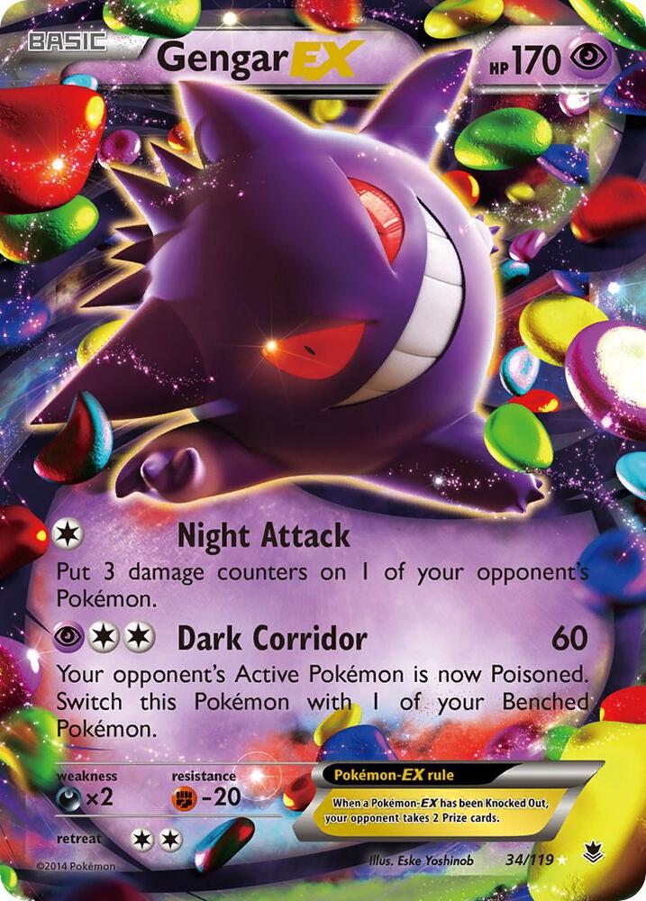 Gengar EX - #34/119