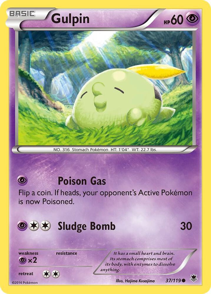 Gulpin - #37/119