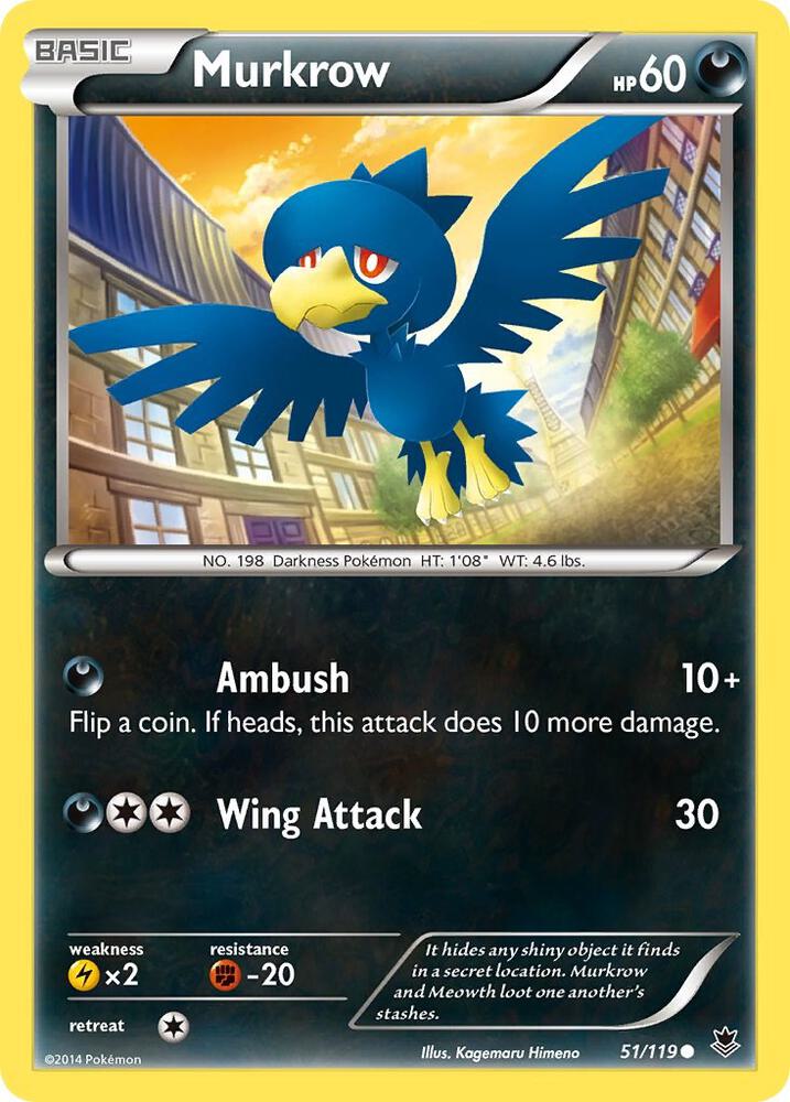 Murkrow - #51/119