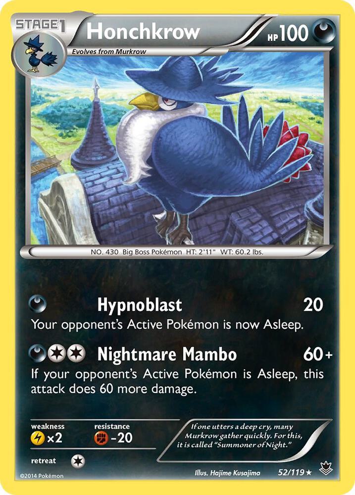 Honchkrow - #52/119