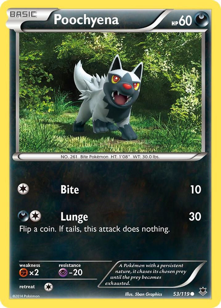 Poochyena - #53/119