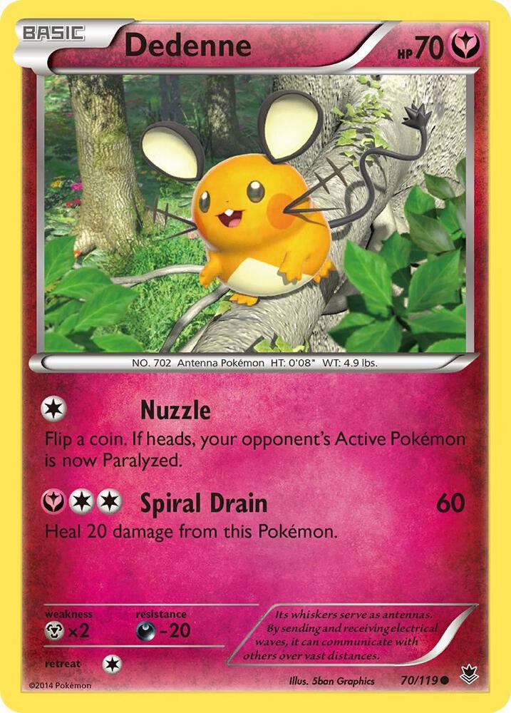 Dedenne - #70/119
