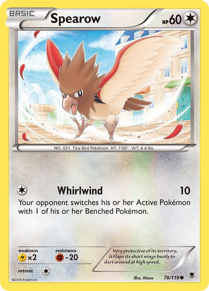 Spearow - #78/119
