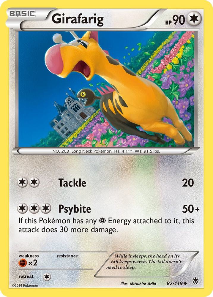 Girafarig - #82/119
