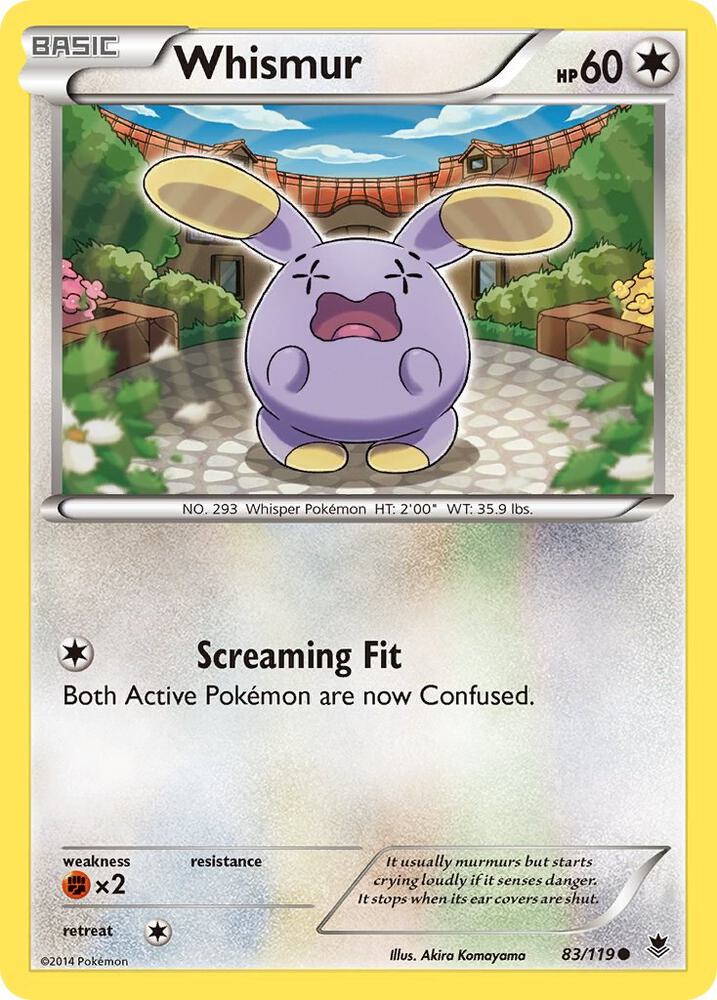 Whismur - #83/119