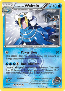 Team Aqua's Walrein - #5/34