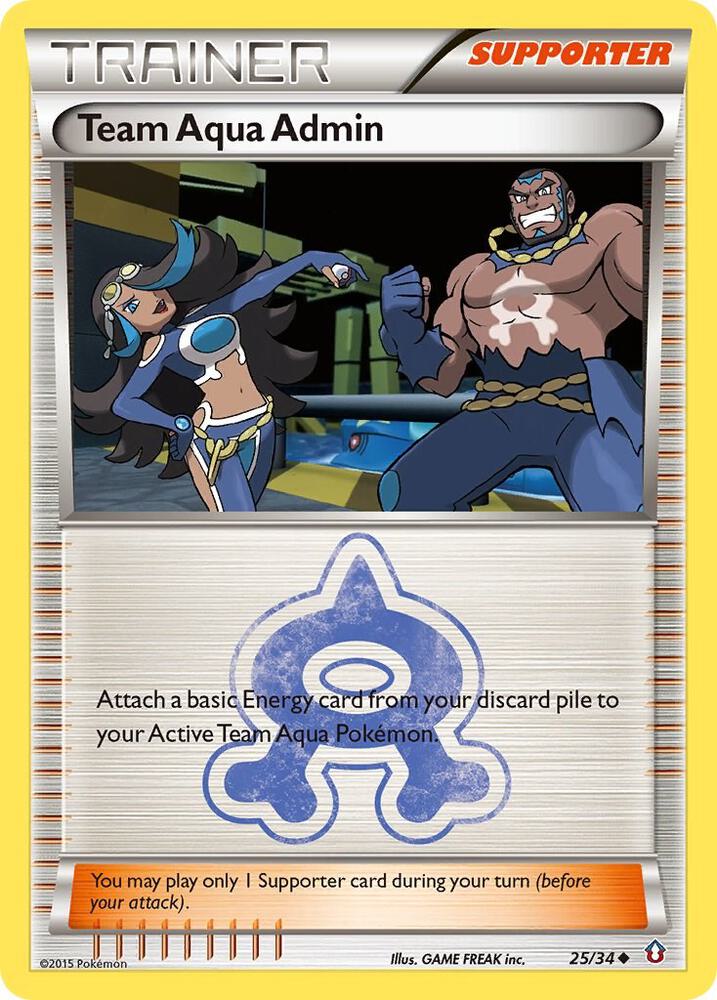 Team Aqua Admin - #25/34
