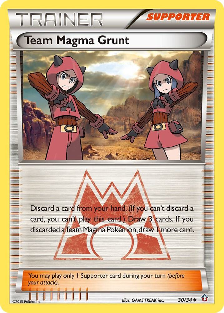 Team Magma Grunt - #30/34