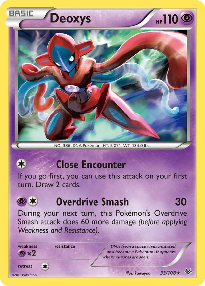 Deoxys - #33/108